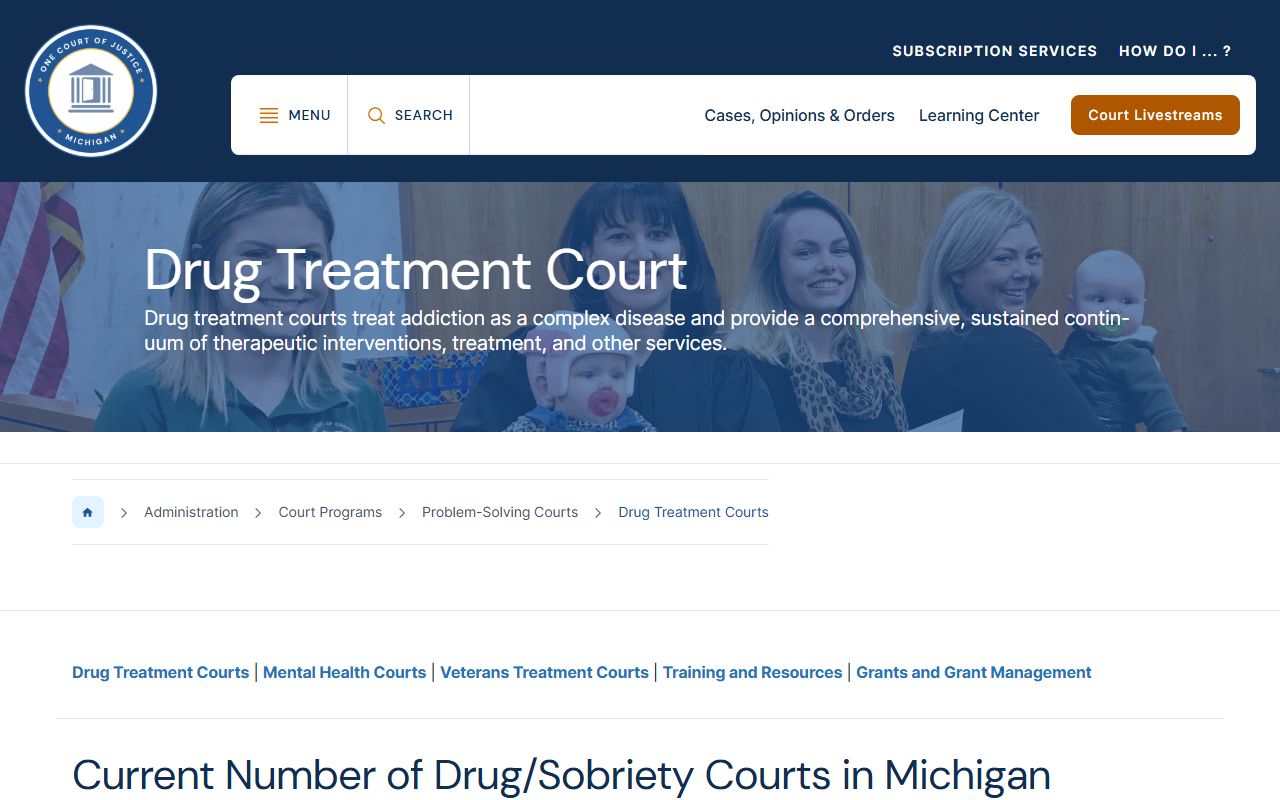 Keweenaw County probate records and Michigan problem-solving court programs overview